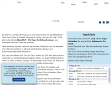 Tablet Screenshot of hapewelt.de